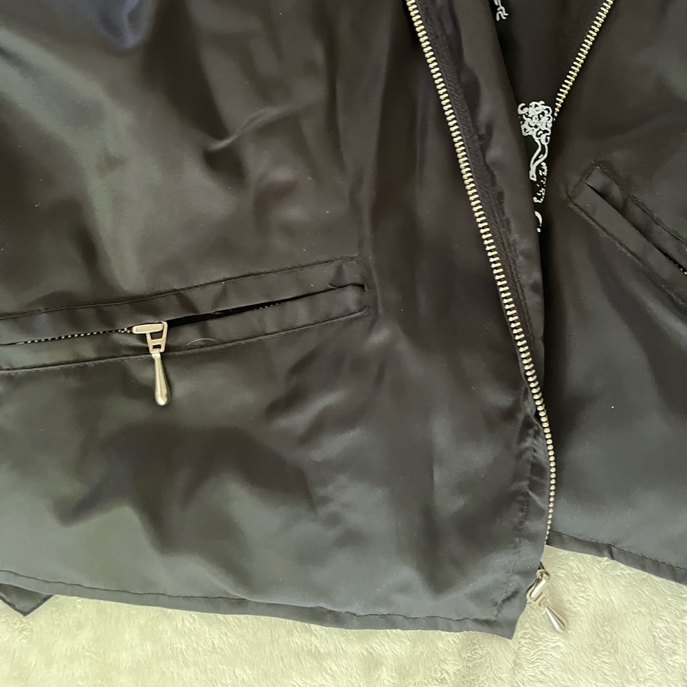 Vintage 1990s Express Women’s Motorcycle/Bomber J… - image 3